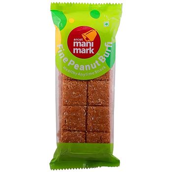 Manimark Fine Peanut Burfi Healthy Snack 150g