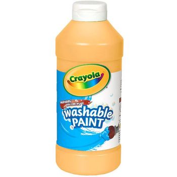 Crayola Washable Paint Peach 473ml