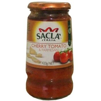 Sacla Pasta Sauce Cherry Tomato And Parmesan 420g