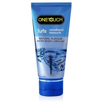 One Touch Lubricant Flavour Water Based Natural 75ml