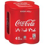 Coca Cola Original Flavor 4 Cans 320ml