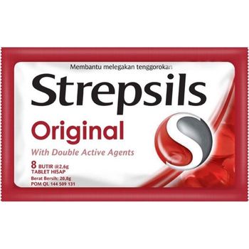 Strepsils Original Throat Lozenges 8pcs