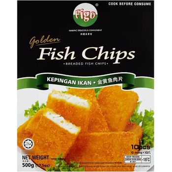 Figo Golden Fish Chips 500g