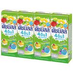 Dutch Mill Drinking Yoghurt UHT Milk Mix Fruit 4pcs 165ml