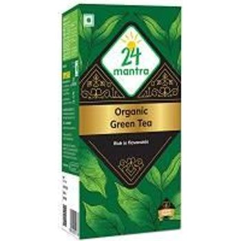 24 Mantra Organic Green Tea 100g