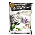 Fussie Cat Litter Baby Powder Scoopable 10l
