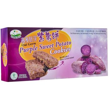 Green Earth Organic Purple Sweet Potato Cookies 180g