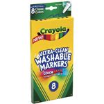 Crayola Washable Markers Classic Colors Fine Line 8pcs