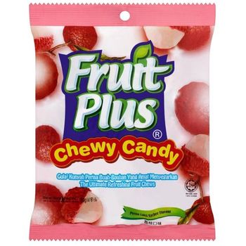 Fruit Plus Lychee Chewy Candy Malaysia Litchi Lizhi 150g