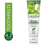 Jason Natural Simply Coconut Strengthening Toothpaste Coconut Mint 4.2 Ounce