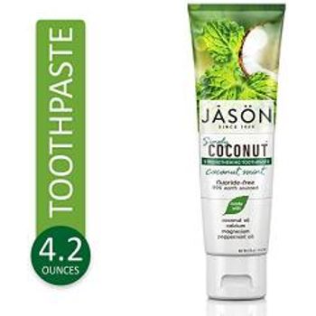 Jason Natural Simply Coconut Strengthening Toothpaste Coconut Mint 4.2 Ounce