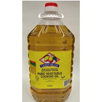 Lemon Brand Pure Vegetable Oil 5L