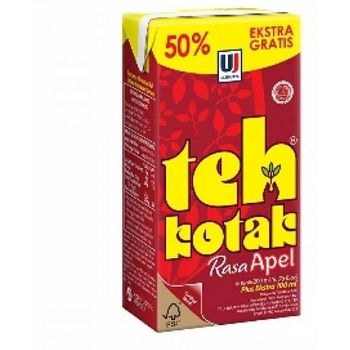 Ultra Teh Kotak Rasa Apel 300ml