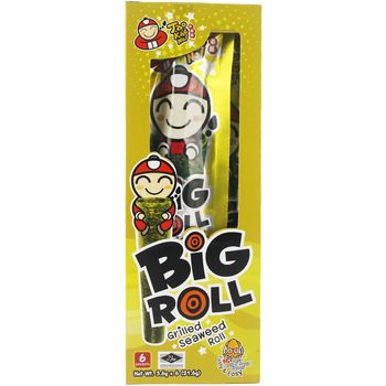 Big Roll Grilled Seaweed Spicy Grilled Squid Flavor 3.6g x 6 packets