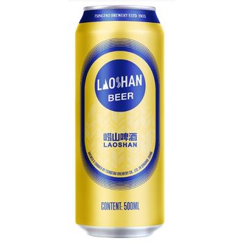 Laoshan Imported Premium Beer Can 3 x 500ml