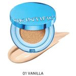 Skintific Perfect Stay Velvet Matte Cushion 01 Vanilla 11g