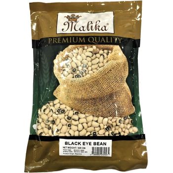 Malika Black Eye Beans 500g