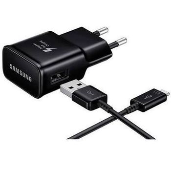 Samsung FastCharge Mobile Phone Charger Type USB C Plug 15w Black