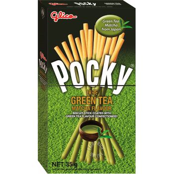 Glico Pocky Biscuit Sticks Green Tea Matcha