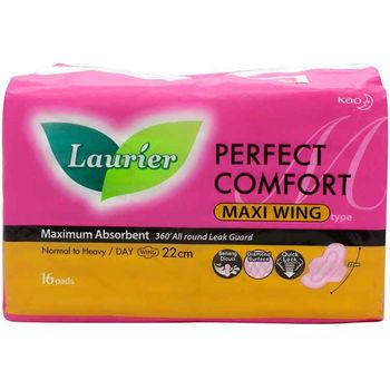 Laurier Perfect Comfort Super Maxi Wing 16pcs