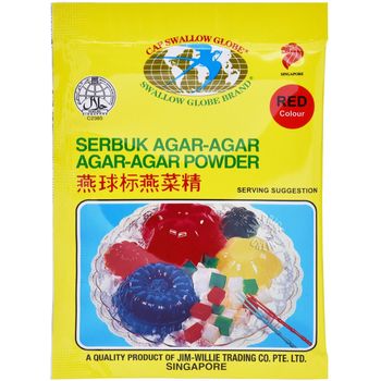Swallow Agar Agar Powder Red 10g