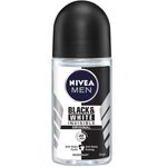 Nivea Men Deodorant Roll On Invisible Black and White 25ml