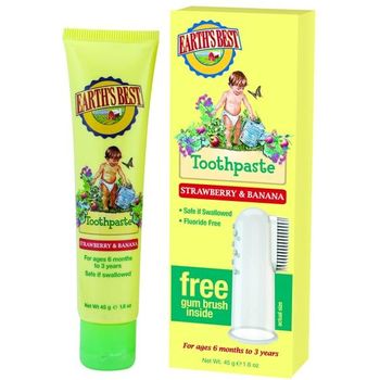Earth's Best Oral Care Strawberry And Banana Toothpaste 45g
