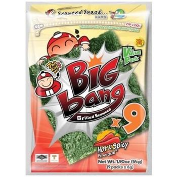 Tao Kae Noi Seaweed Big Bang Hot And Spicy 54g