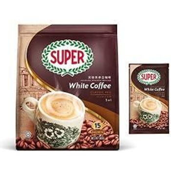 SUPER Charcoal Roasted White Coffee Classic 600g
