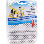 Dr.Shine Multi Purpose Cloths 4 Pk 200g