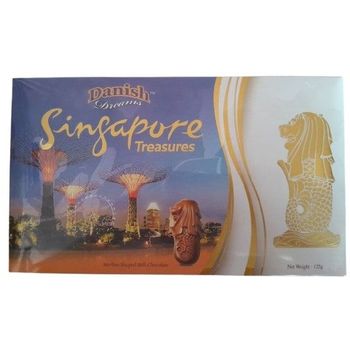 Danish Dreams Singapore Treasures Merlion Shaped Milk Chocolate 125g