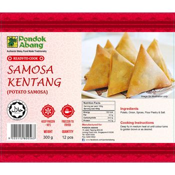 Pondok Abang Samosa Kentang 200g