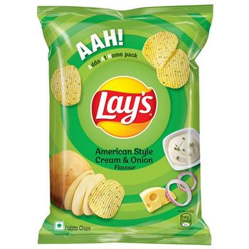 Lays American Style Cream And Onion 190g