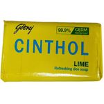 Cinthol Lime Bath Soap Bar 100g