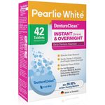 Pearlie White Denture Cleasing Tablets 42 Sachet