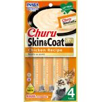 Inaba Churu Skin & Coat Chicken Recipe Cat Treat 56g