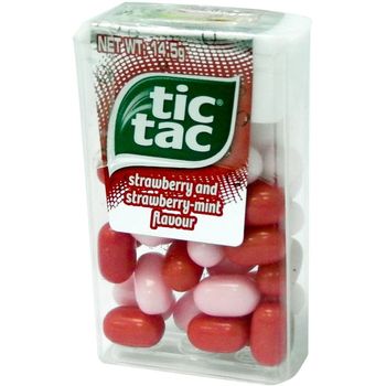 Tic Tac Strawberry Fields Mint Flavoured Candies 15g