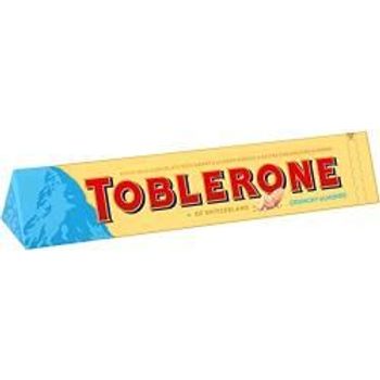 Toblerone Swiss Milk Chocolate With Honey Almonds Nougat Salted Caramelised Almonds Pack Of 6