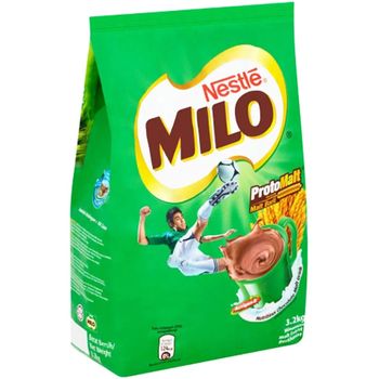 Nestle Milo Active Go Chocolate Malt Powder Softpack 3.2kg