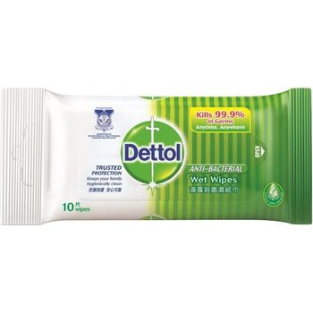 Dettol Antibacterial Wet Wipes 10s