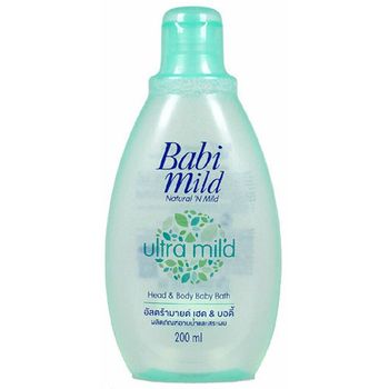 Babi Mild Ultra Mild Bioganik Head And Body Baby Bath 200ml