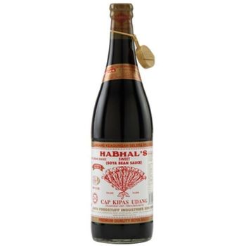 Habhal's Kipas Udang Kicap Lemak Manis Merah 345ml