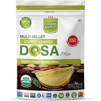 Health Basket Multi Millet Curryleaf Dosa Mix 300g