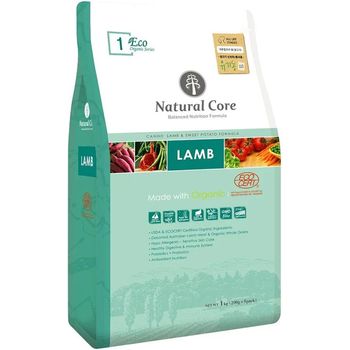 Natural Core Canine Eco Organic Series 1 Lamb & Sweet Potato Formula 7kg