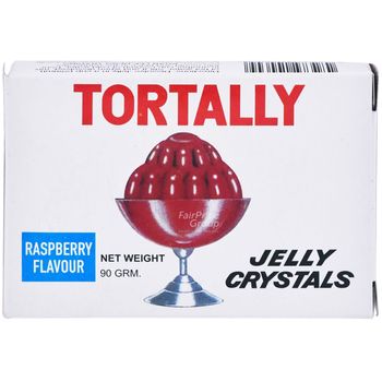 Tortally Jelly Crystals Raspberry Red 90g