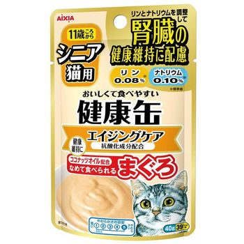 Aixia Kenko Kidney Care Healthy Intestines Pouch Cat Food 40g