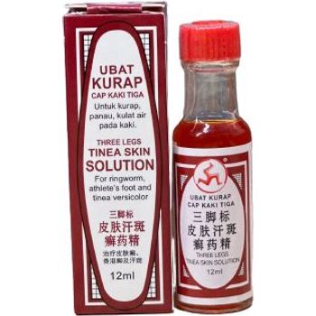 Cap Kaki Tiga Tinea Skin Solution 12ml