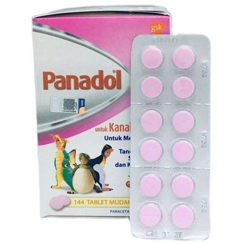 Panadol Kanak-kanak&nbsp;10 Tablet