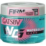 Gatsby Leather Water Gloss Hard Blue 300g