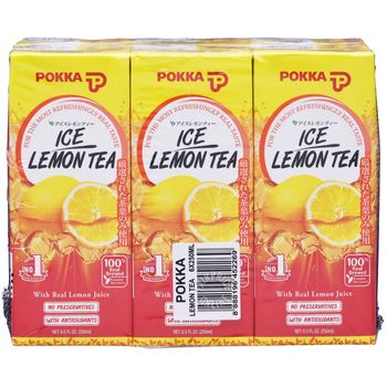POKKA LEMON TEA 6x250ML